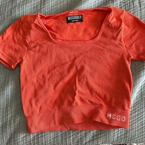 Missguided work out top. Size medium